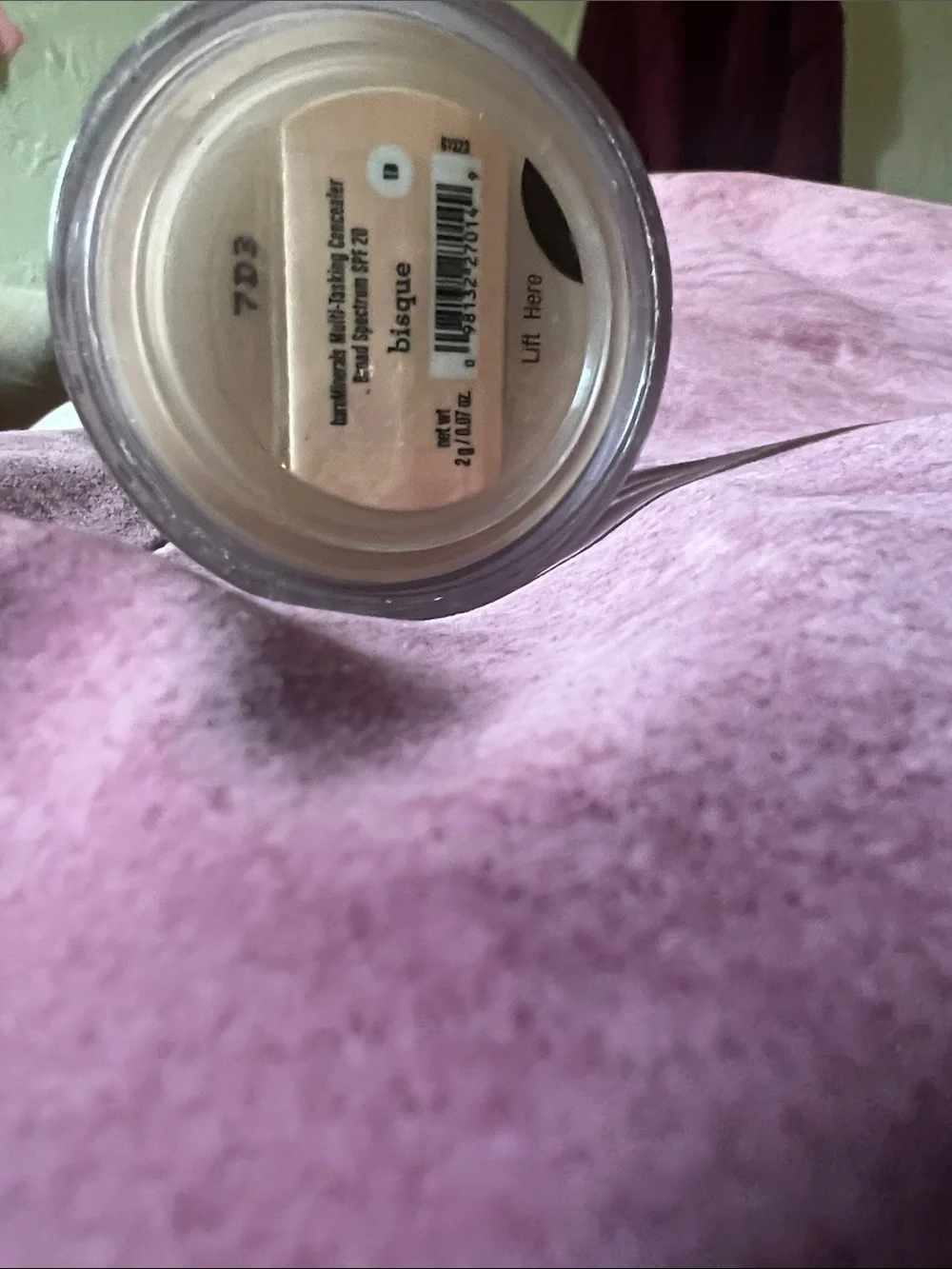 BAREMINERALS bisque concealer
